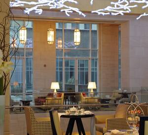 Lobby Lounge Terrace The Ritz Carlton Dubai International Financial Centre Difc Dubai